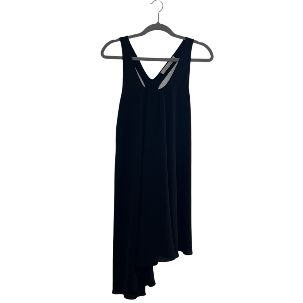 Lovers + Friends Black Racerback‎ Asymmetrical Hem  Dress Sz Medium